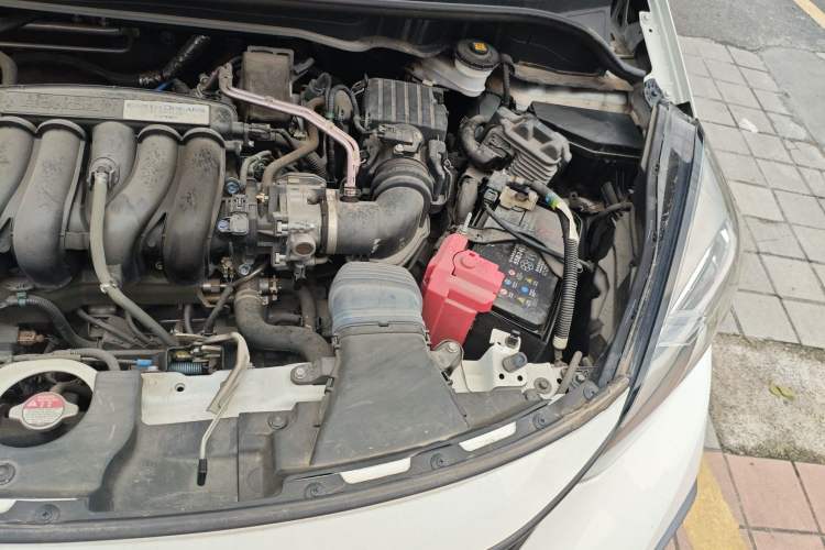 Used Honda Fit 2021 1.5L CVT Trend Edition Engine Bay Left