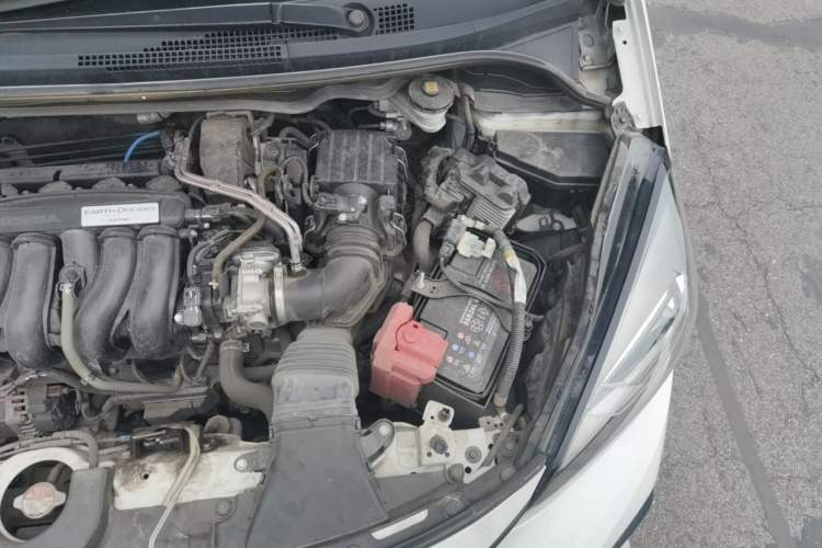 Used Honda Fit 2021 1.5L CVT Trendy Edition Engine Bay Left