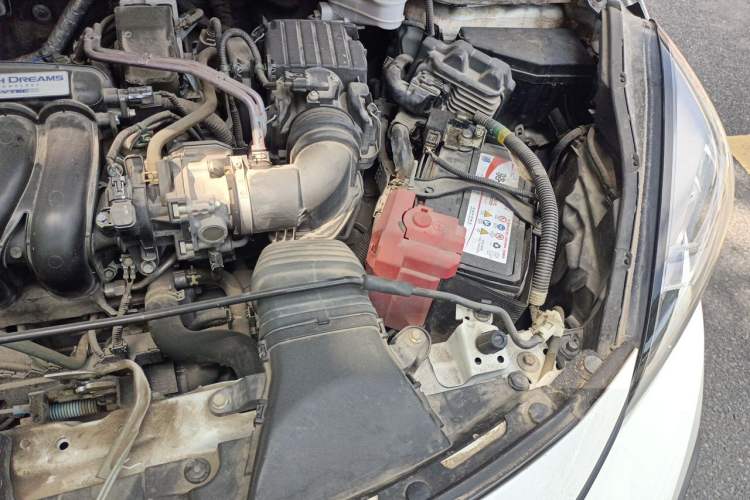 Used Honda Fit 2021 1.5L CVT Trend Edition Engine Bay Left