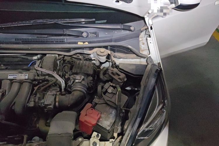 Used Honda Fit 2021 1.5L CVT Trend Edition Engine Bay Left