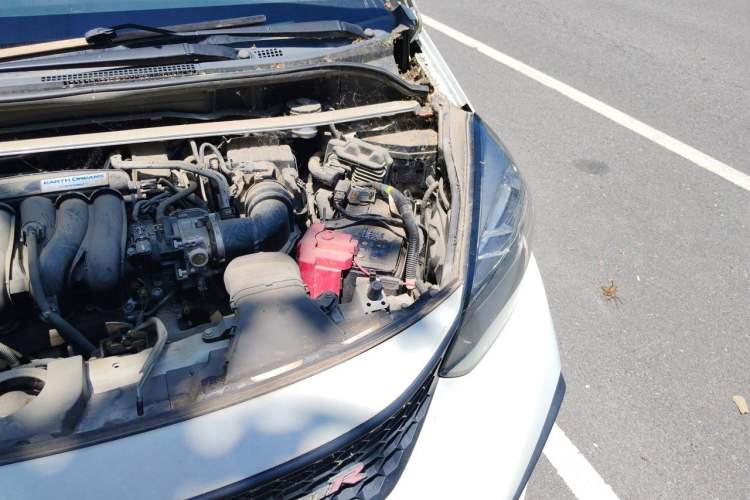 Used Honda Fit 2021 1.5L CVT Trend Edition Engine Bay Left