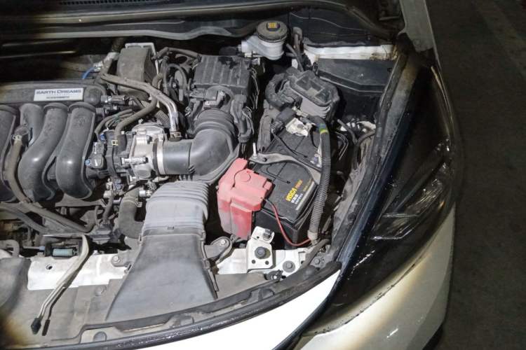 Used Honda Fit 2021 1.5L CVT Trend Edition Engine Bay Left