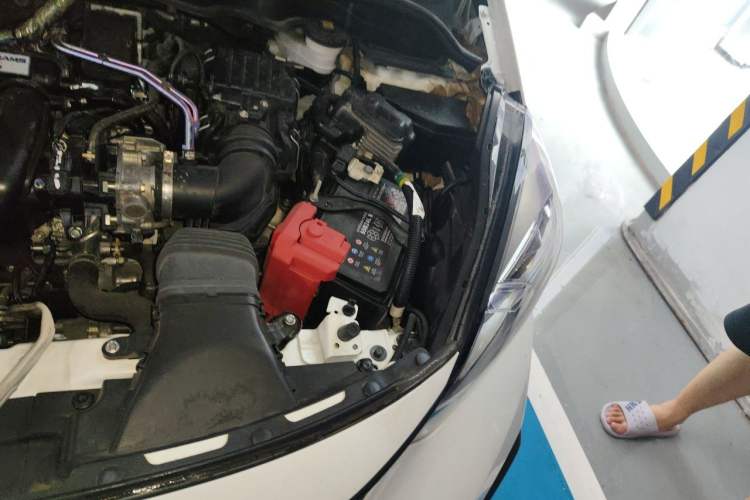 Used Honda Fit 2021 1.5L CVT Trend Edition Engine Bay Left