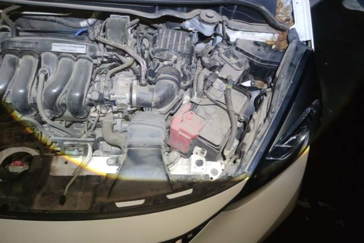 Used Honda Fit 2021 1.5L CVT Trend Edition Engine Bay Left