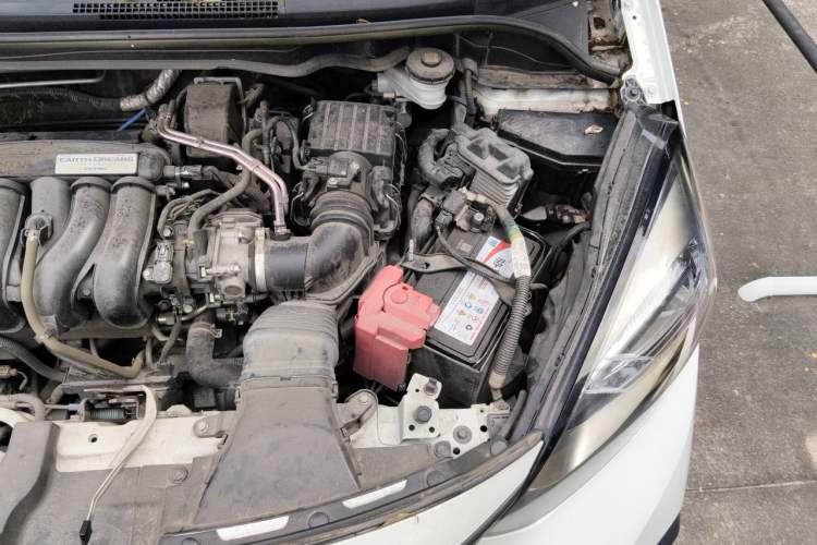 Used Honda Fit 2021 1.5L CVT Trend Edition Engine Bay Left