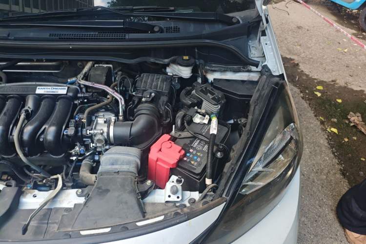 Used Honda Fit 2021 1.5L CVT Trendy Sports Edition Engine Bay Left