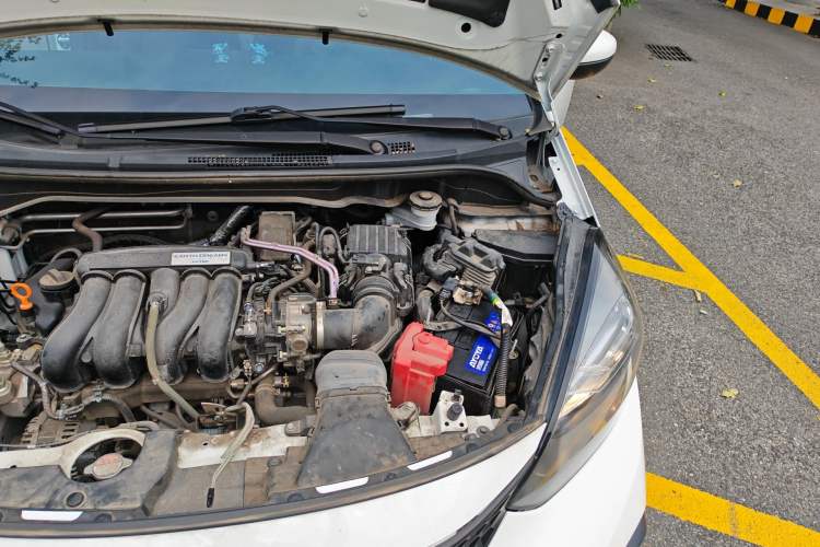 Used Honda Fit 2021 1.5L CVT Trend Edition Engine Bay Left