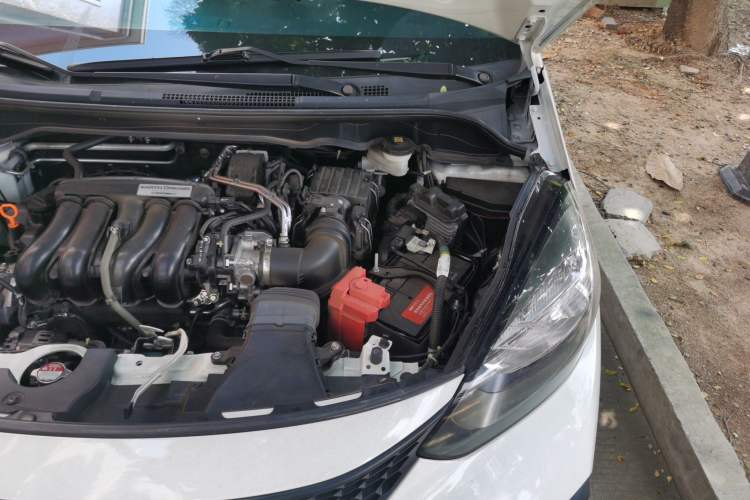 Used Honda Fit 2021 1.5L CVT Trendy Sports Edition Engine Bay Left