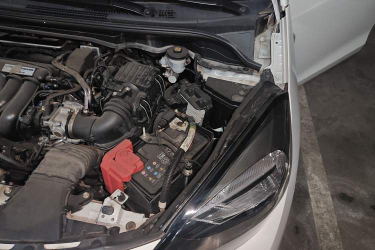 Used Honda Fit 2021 1.5L CVT Trendy Sports Edition Engine Bay Left