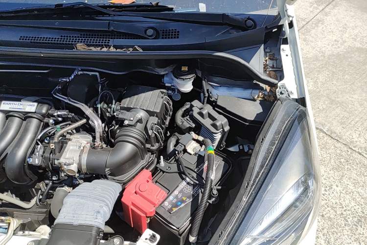 Used Honda Fit 2021 1.5L CVT Trend Edition Engine Bay Left