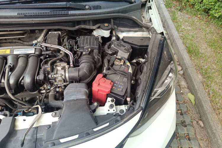 Used Honda Fit 2021 1.5L CVT Trend Edition Engine Bay Left