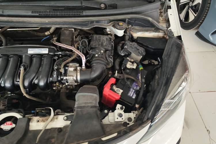 Used Honda Fit 2021 1.5L CVT Trend Edition Engine Bay Left