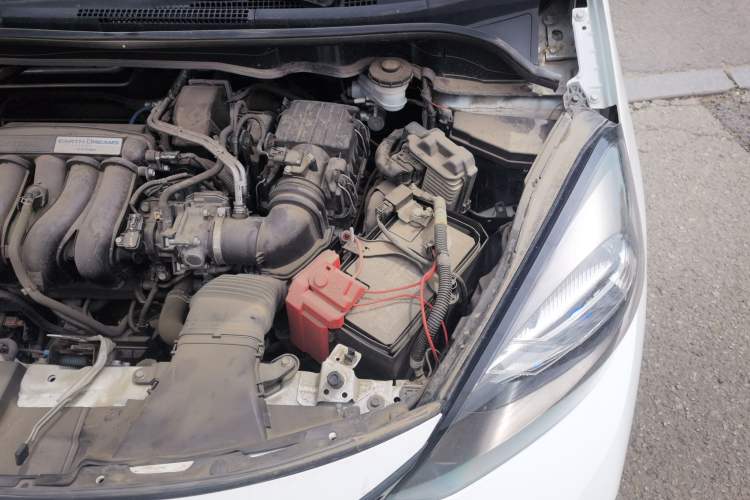 Used Honda Fit 2021 1.5L CVT Trend Edition Engine Bay Left