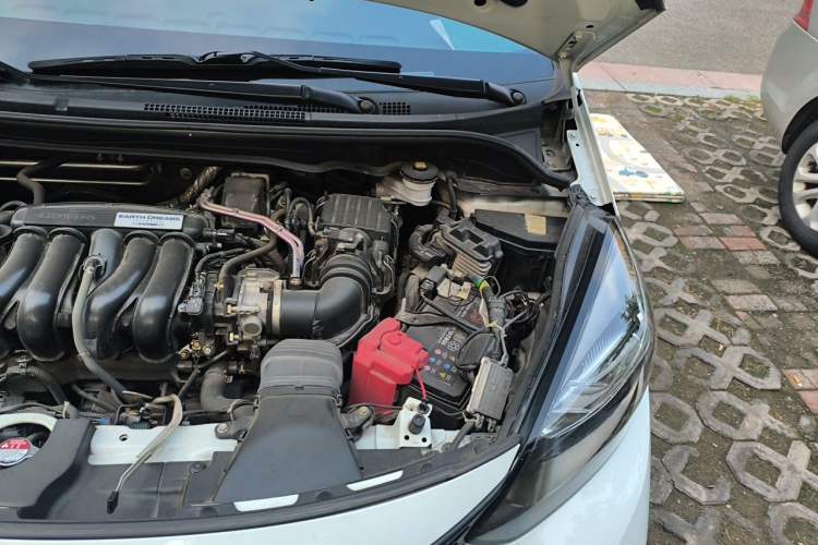Used Honda Fit 2021 1.5L CVT Trendy Sports Edition Engine Bay Left