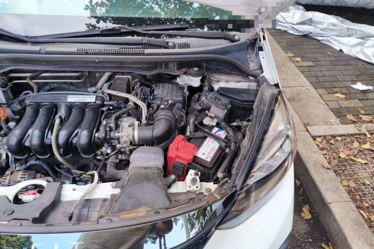 Used Honda Fit 2021 1.5L CVT Trend Edition Engine Bay Left