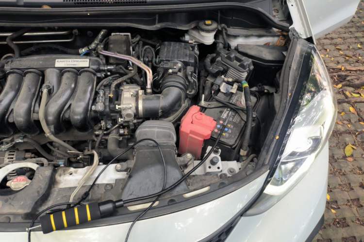 Used Honda Fit 2021 1.5L CVT Trendy Run Pro Edition Engine Bay Left