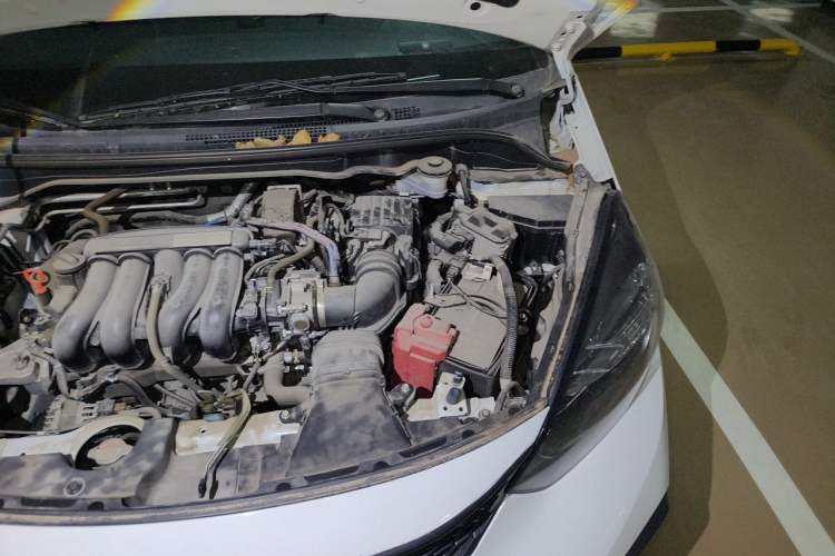 Used Honda Fit 2021 1.5L CVT Trend Edition Engine Bay Left