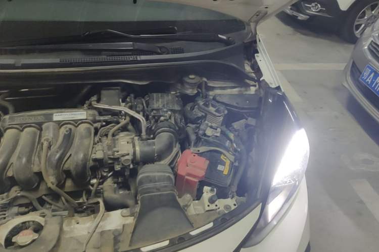 Used Honda Fit 2021 1.5L CVT Trendy Sports Edition Engine Bay Left