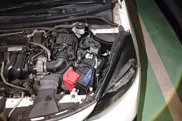 Used Honda Fit 2021 1.5L CVT Trend Edition Engine Bay Left