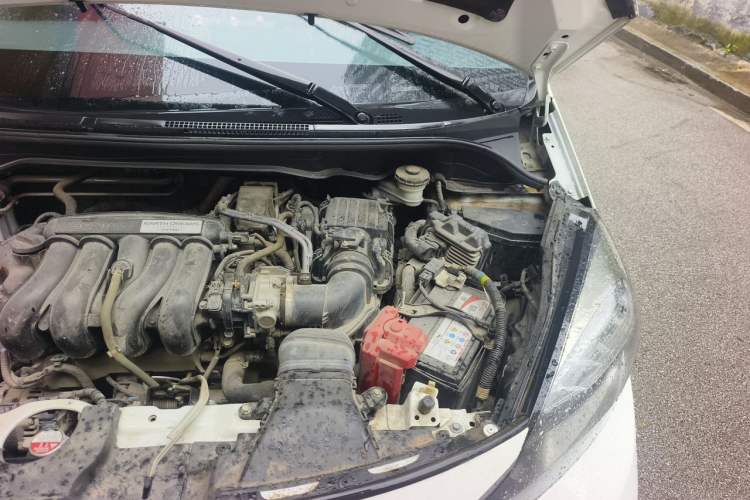 Used Honda Fit 2021 1.5L CVT Trendy Sports Edition Engine Bay Left