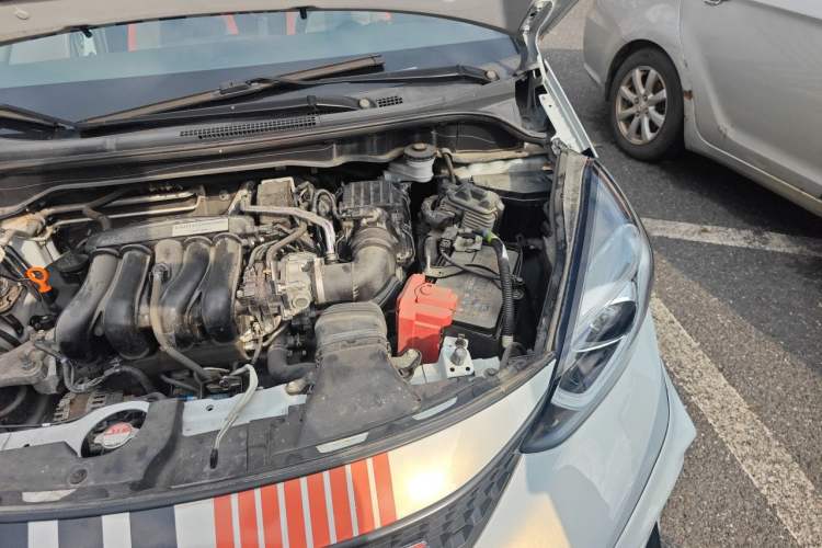 Used Honda Fit 2021 1.5L CVT Trendy Run Pro Edition Engine Bay Left