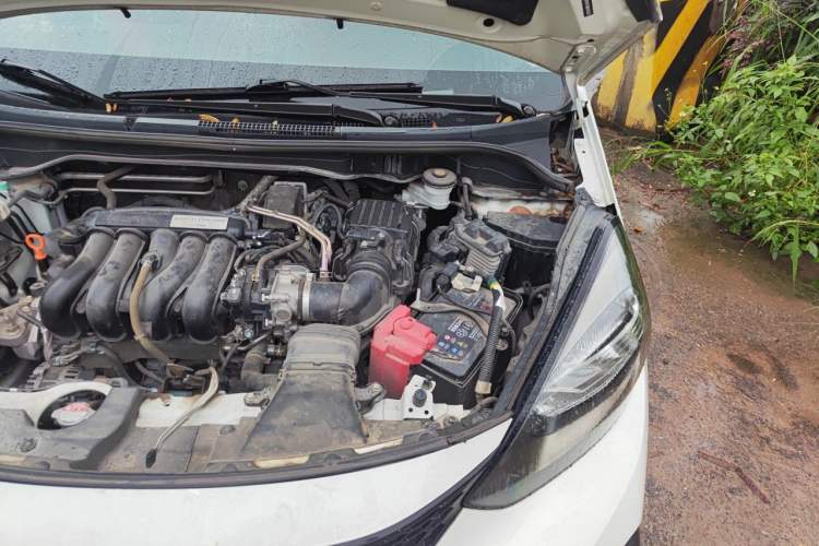 Used Honda Fit 2021 1.5L CVT Trendy Sports Edition Engine Bay Left
