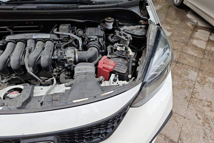 Used Honda Fit 2021 1.5L CVT Trend Edition Engine Bay Left