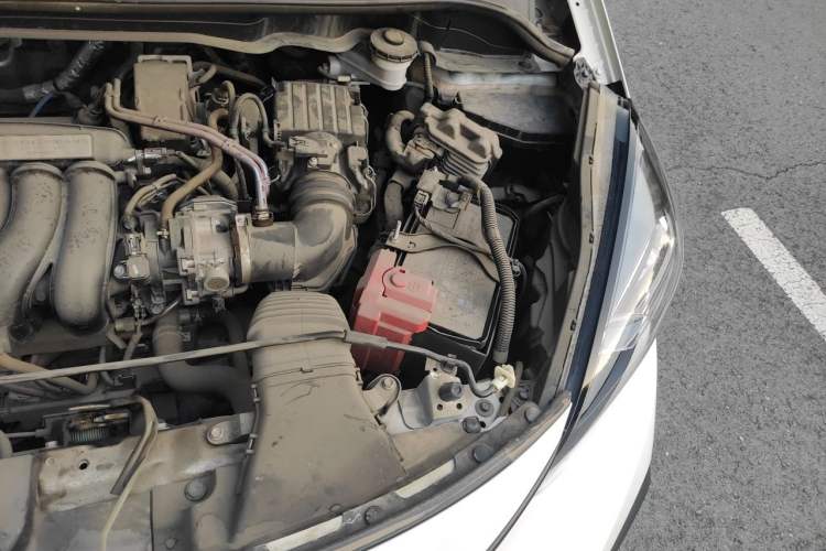 Used Honda Fit 2021 1.5L CVT Trend Edition Engine Bay Left
