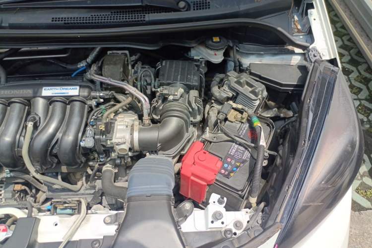 Used Honda Fit 2021 1.5L CVT Trendy Sports Edition Engine Bay Left