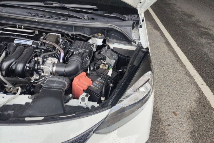 Used Honda Fit 2021 1.5L CVT Trend Edition Engine Bay Left