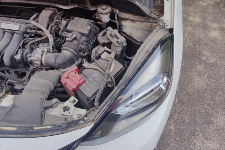 Used Honda Fit 2021 1.5L CVT Trend Edition Engine Bay Left