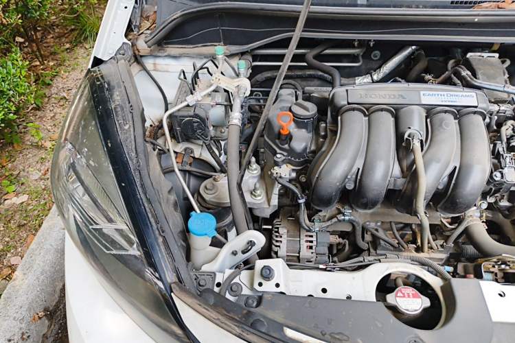 Used Honda Fit 2021 1.5L CVT Trend Edition Engine Bay Right