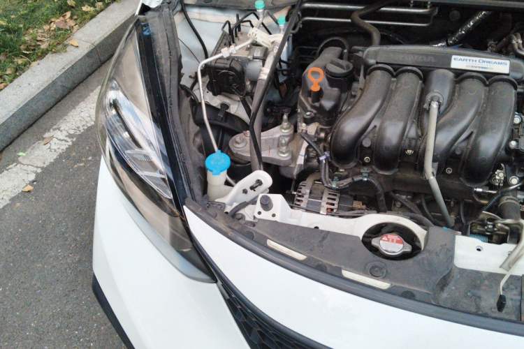 Used Honda Fit 2021 1.5L CVT Trend Edition Engine Bay Right