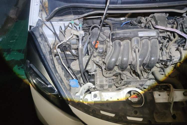 Used Honda Fit 2021 1.5L CVT Trend Edition Engine Bay Right