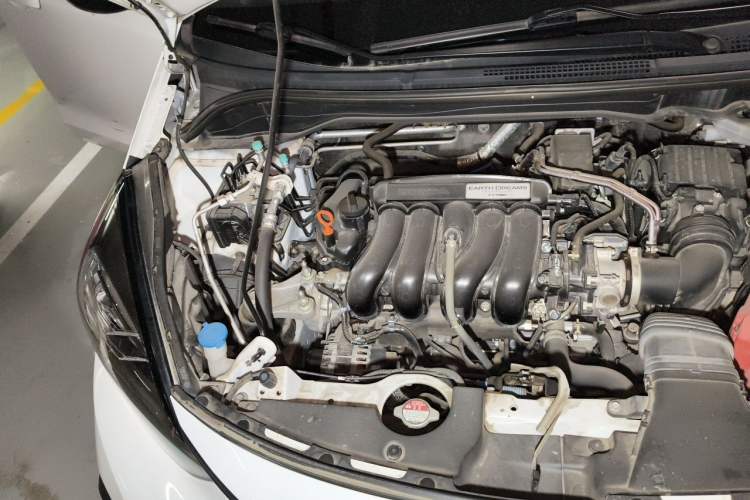 Used Honda Fit 2021 1.5L CVT Trend Edition Engine Bay Right