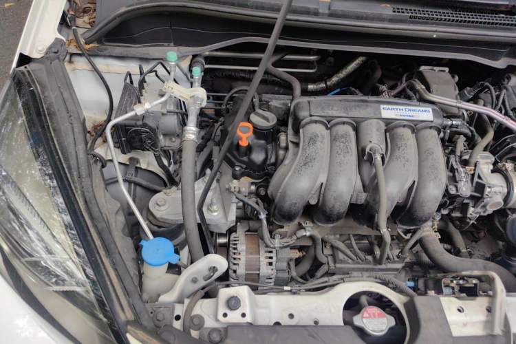 Used Honda Fit 2021 1.5L CVT Trendy Edition Engine Bay Right