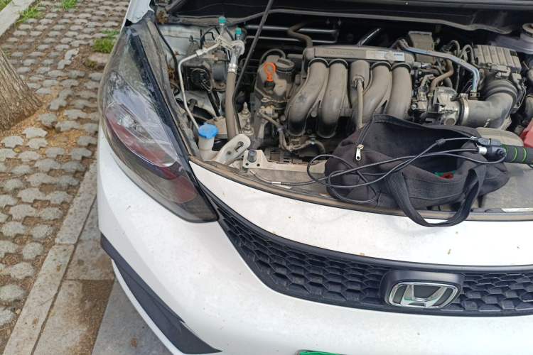 Used Honda Fit 2021 1.5L CVT Trend Edition Engine Bay Right