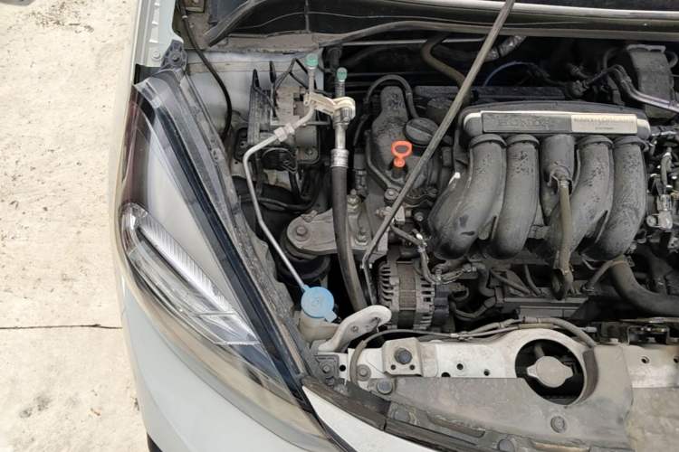 Used Honda Fit 2021 1.5L CVT Trend Edition Engine Bay Right