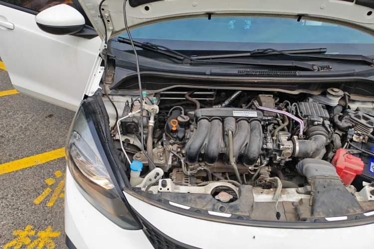 Used Honda Fit 2021 1.5L CVT Trend Edition Engine Bay Right