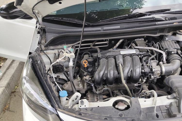 Used Honda Fit 2021 1.5L CVT Trendy Edition Engine Bay Right