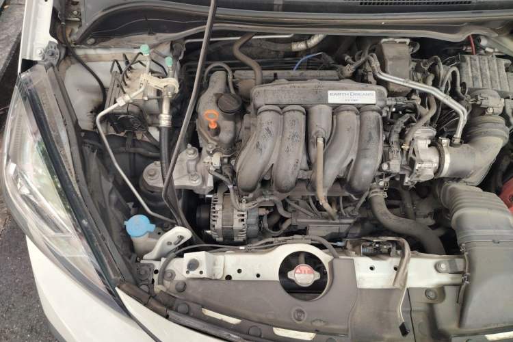 Used Honda Fit 2021 1.5L CVT Trendy Edition Engine Bay Right