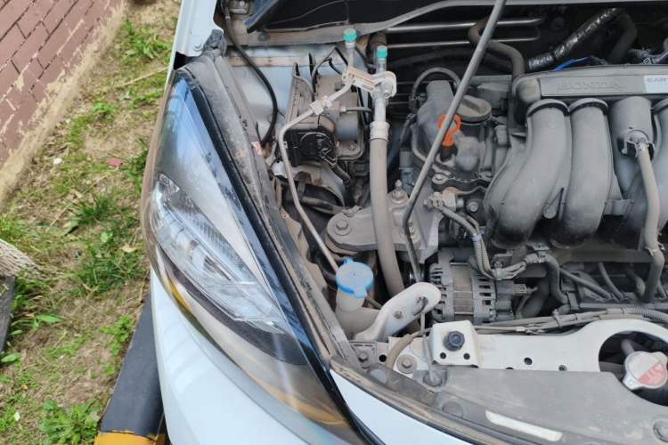Used Honda Fit 2021 1.5L CVT Trend Edition Engine Bay Right