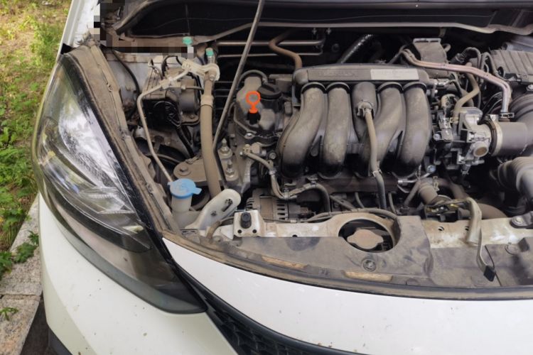Used Honda Fit 2021 1.5L CVT Trendy Sports Edition Engine Bay Right