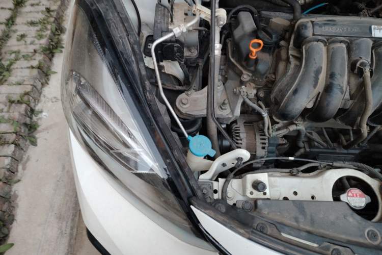 Used Honda Fit 2021 1.5L CVT Trend Edition Engine Bay Right