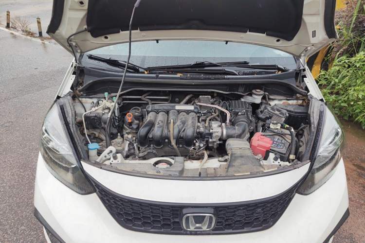 Used Honda Fit 2021 1.5L CVT Trendy Sports Edition Engine Bay