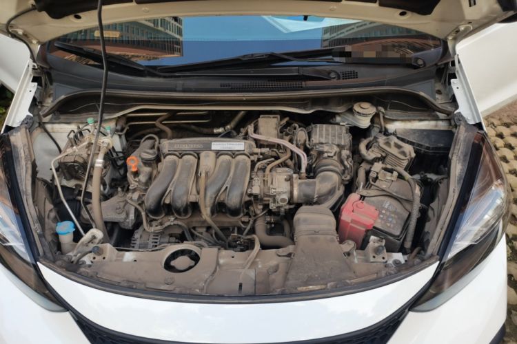 Used Honda Fit 2021 1.5L CVT Trendy Edition Engine Bay