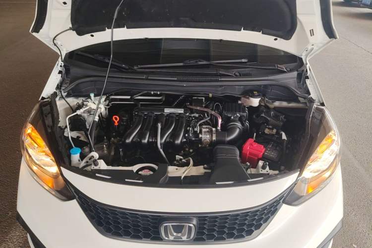 Used Honda Fit 2021 1.5L CVT Trendy Edition Engine Bay
