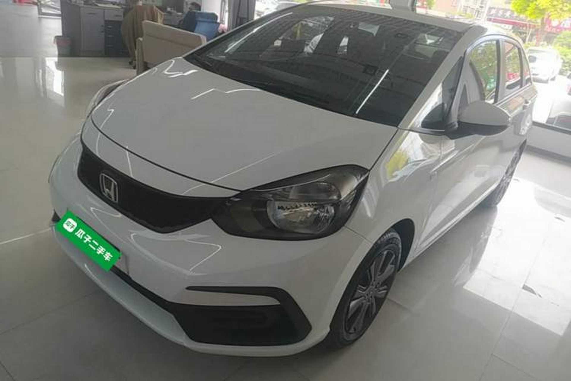 Used Honda Fit 2021 1.5L CVT Trend Edition Front Left 45 Deg