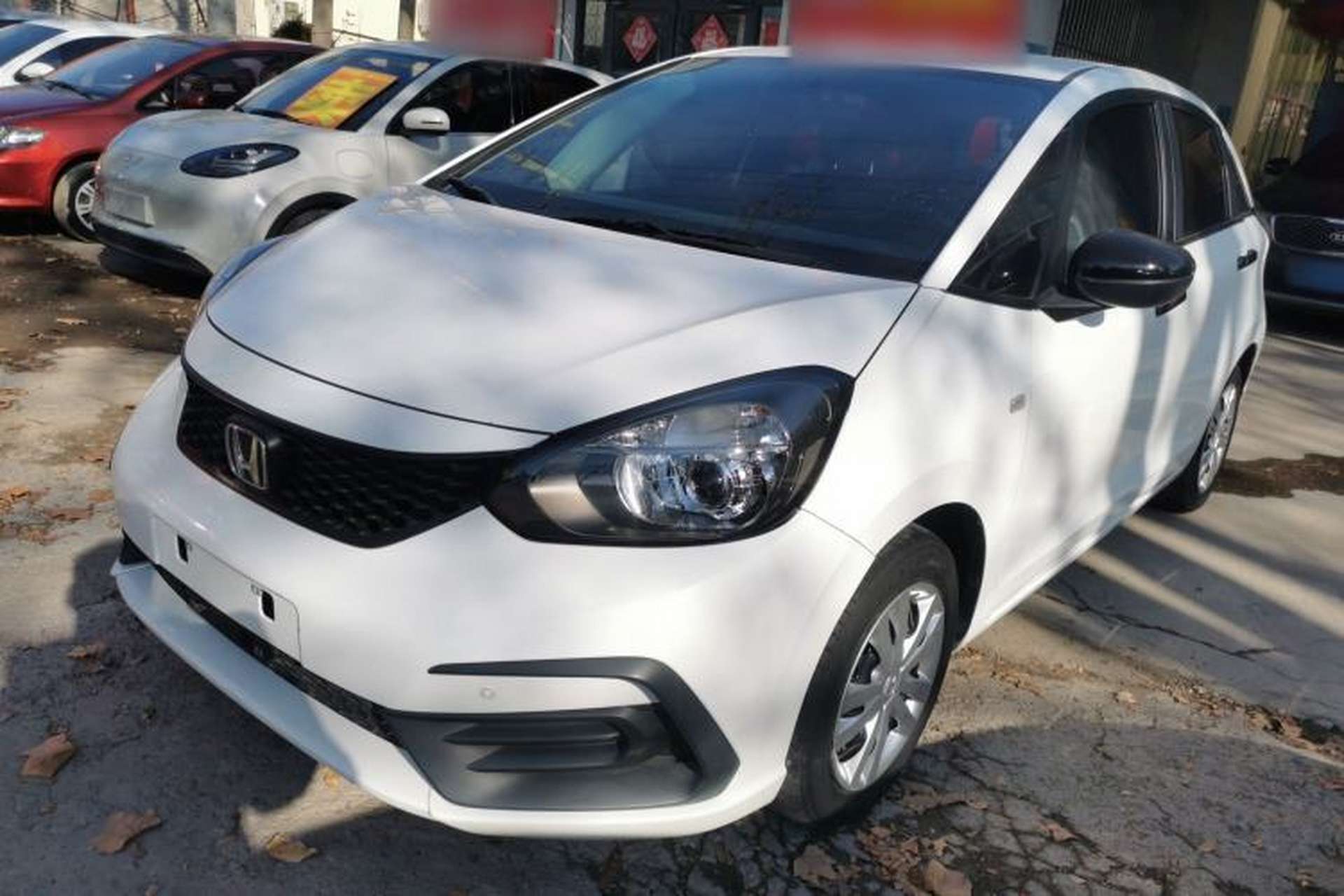 Used Honda Fit 2021 1.5L CVT Trendy Edition Front Left 45 Deg