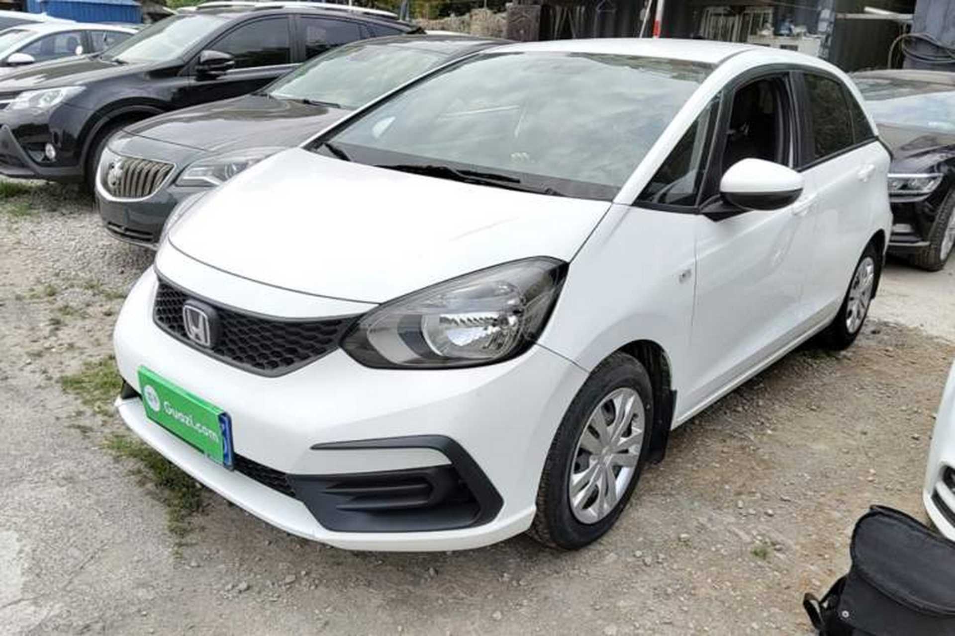 Used Honda Fit 2021 1.5L CVT Trend Edition Front Left 45 Deg